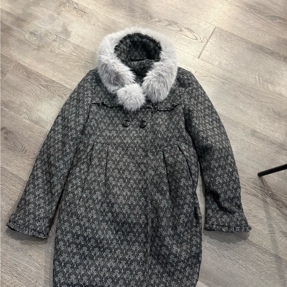Steve Madden Dark Charcoal Knit Jacket